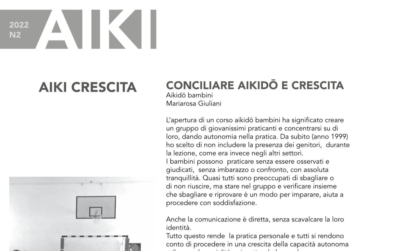 Conciliare Aikido e crescita Conciliare Aikido e crescita